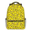 Beste Geschenke für Jungen Mädchen Gelbe Ente 2D Cartoon Schulrucksack Wasserdicht Polyesterfutter Stilvolles Mode Design für Kinder