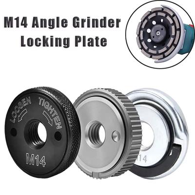 Rychloupínací přírubová matice M10 M14 Závit 5/8 palce Úhlová bruska Samojistná Tlačná deska Upínací Silový sklíčidlo Příslušenství nářadí