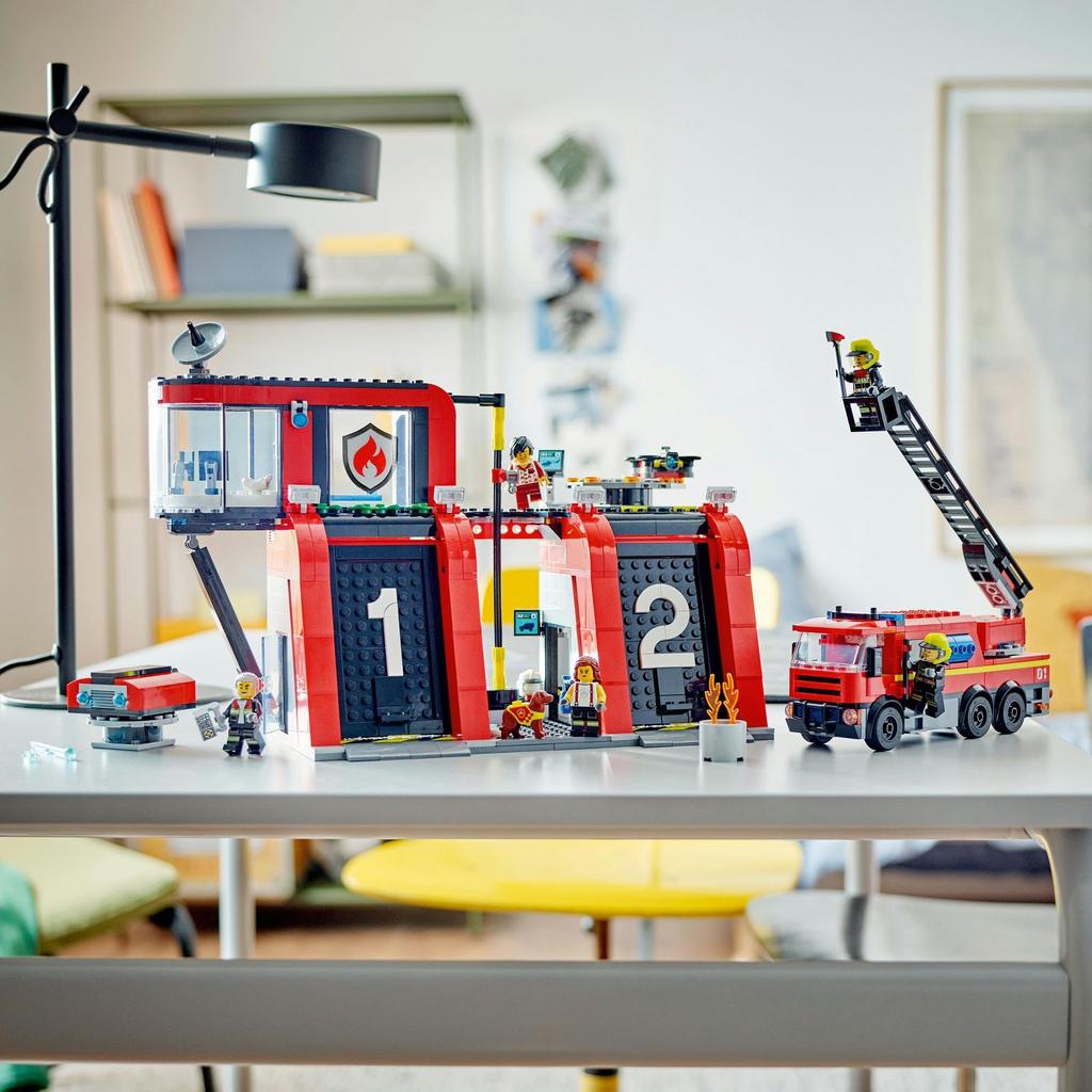 LEGO City Fire Station and Fire Truck 60414 Toy Boys Girls