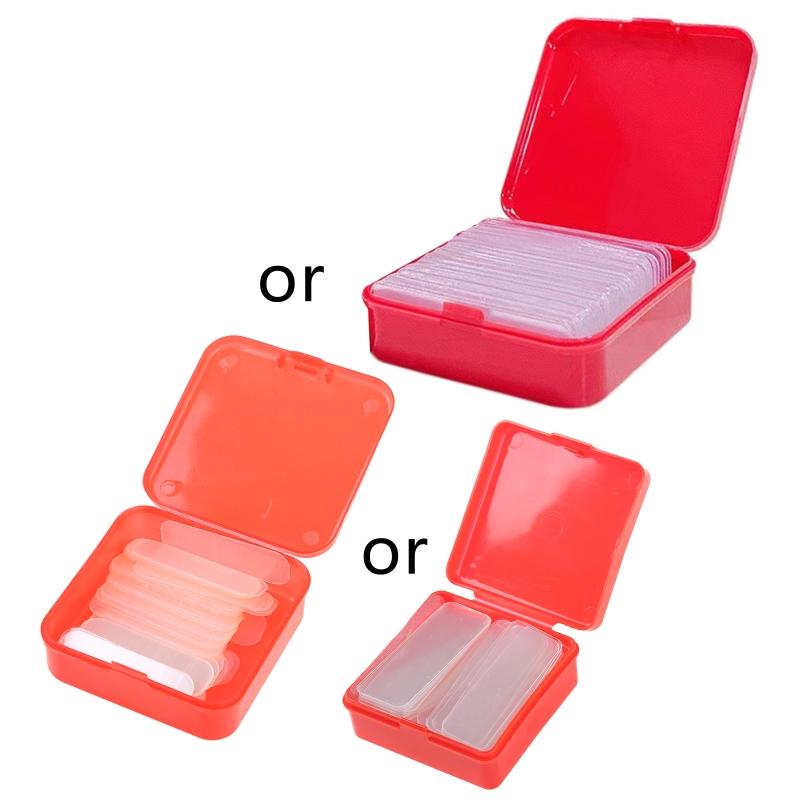 

1 Коробка Многоразовая для Нано Лент Водонепроницаемая Двусторонняя Клейкая Лента Наклейка на Стену Не оставляющая Следов и Моющаяся Самоклеящаяся 1