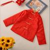 Spring & Autumn Unisex Kids' Reversible Thai Silk Kung Fu Top