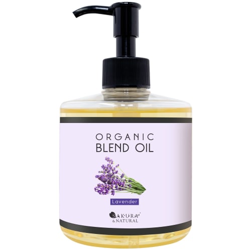 

Takeuchi Pharmaceutical SAKURA & NATURAL Massage Oil, 300ml, Lavender Blend Oil, Rice Bran Oil, Body Oil, Carrier Oil, Commercial Use