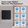 Graffiti Smart WiFi Switch - EU 86 Standard, App & Voice Controlled Timer Button