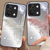Metallic Butterfly Für OnePlus Nord 3 5 6T 7 Pro 8 12 10T Reno8 Lite 5G 10R Nord N30 Hartschale Panzerglas Handyhülle Schwarz