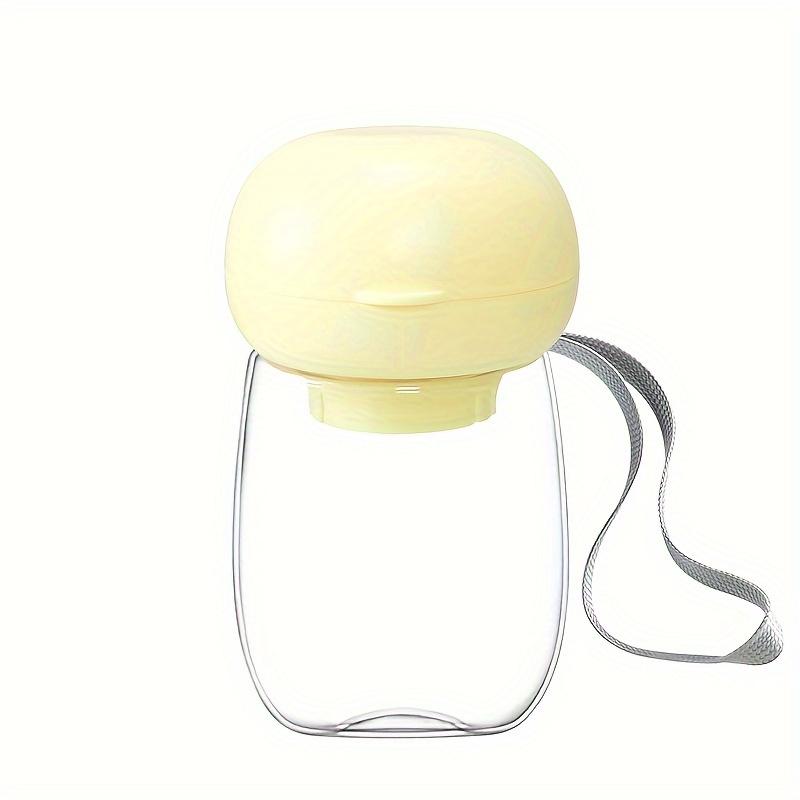 

Portable Pet Water Feeder, Foldable Plastic Pet Drinking Bottle Heat Resistant Water Dispenser For Dog Pet Supplies 300ml жёлтый