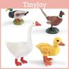 Farm Animal Pvc Figures With Static Bird Models For Childrens Learning And Collection