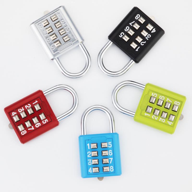 8-Digit Mechanical Combination Padlock
