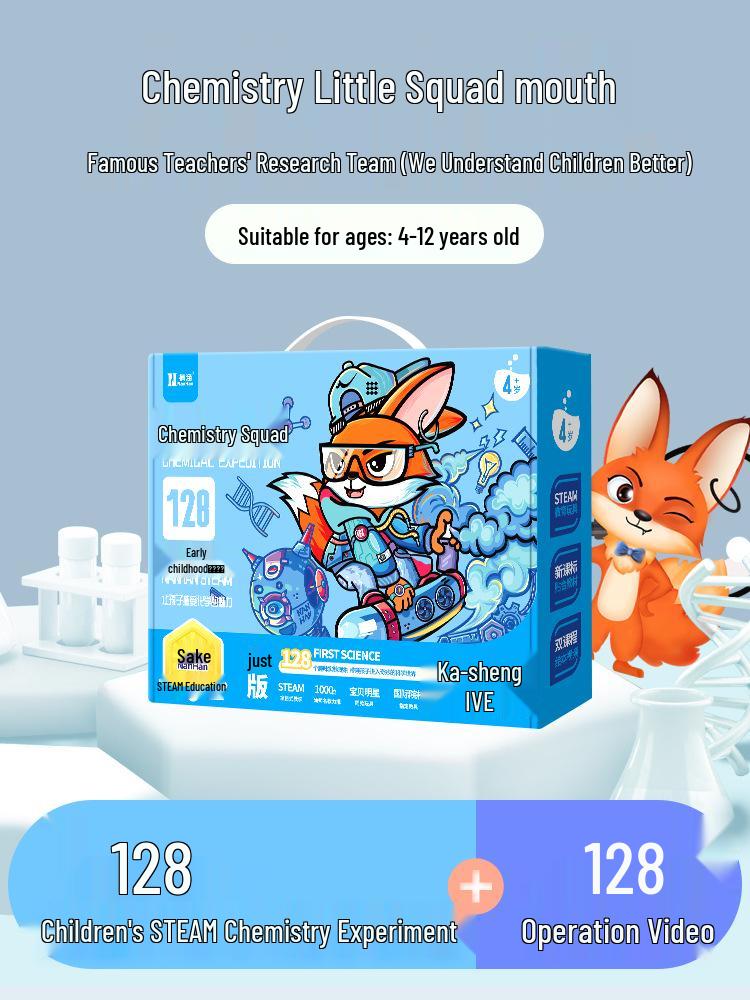 

Kids Science Experiment Kit: Fun Chemistry Materials for Kindergarten & Primary Students