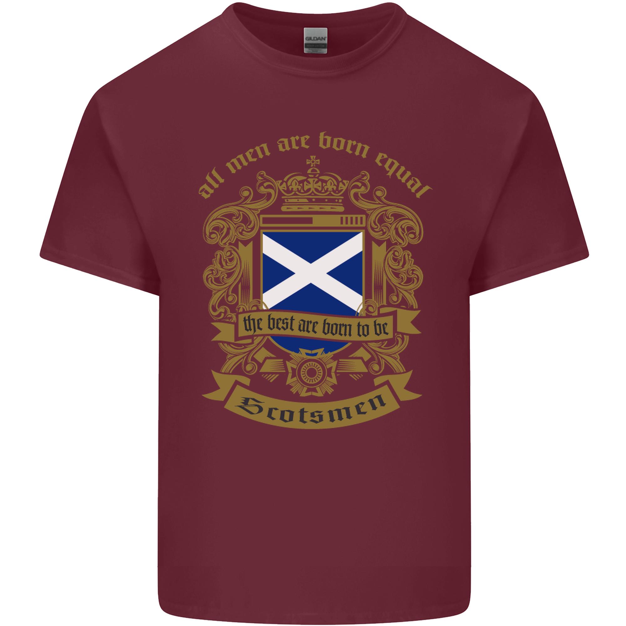 All Unisex Are Born Equal Scotland Scottish Unisexs Light Cotton TShirt S