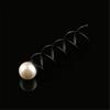 4pcs Women Fashion Hair Pins Spin Hair Accessory Hair Barrette Big Pearl Screw Clip Twist