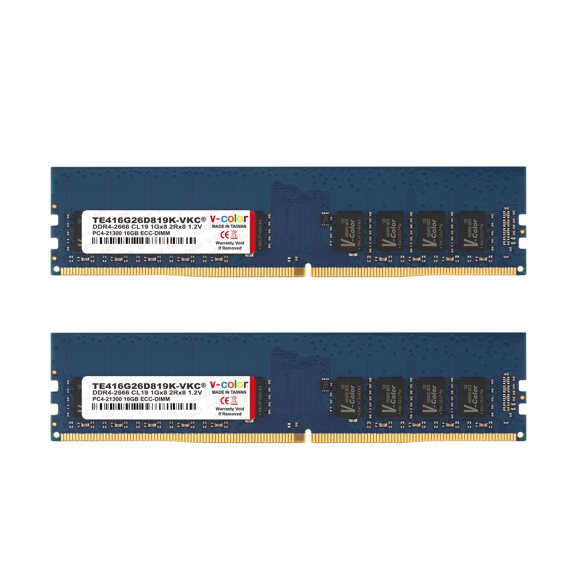 

Hynix Genuine IC Server Memory 32GB x ECC Unbuffered DIMM 1Gx8 2Rx8 CL19 v-color DDR4-2666MHz PC4-21300 (16 ГБ 2) 1,2 В TE416G26D819K-VKC