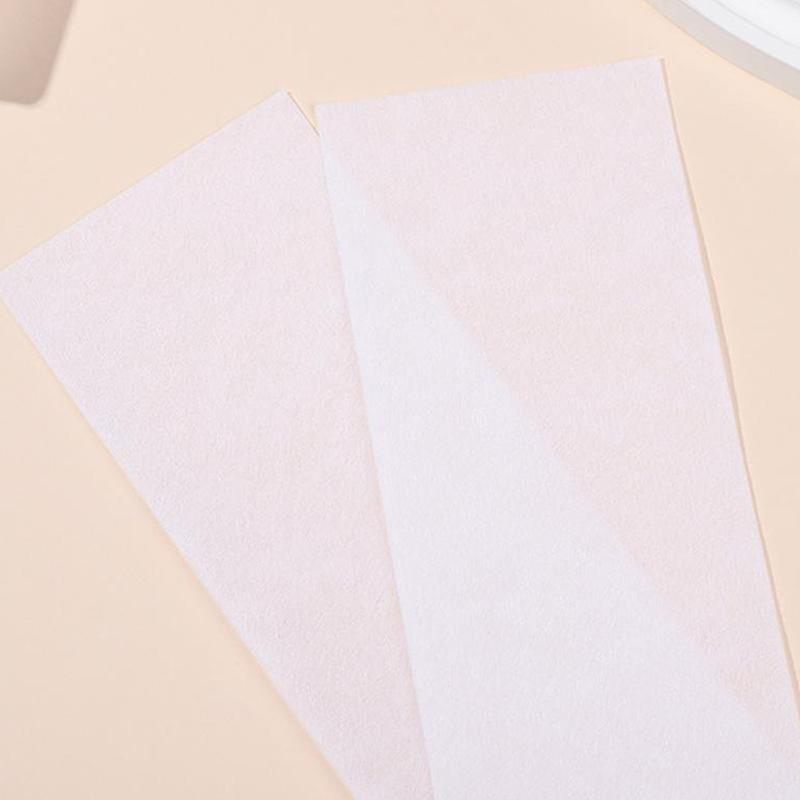 10/50/80/100 Pezzi Carta Cerata Strisce Professionali per Depilazione Ceretta Tessuto Non Tessuto Fogli Cerati Depilatorio Strumento di Bellezza Rimozione
