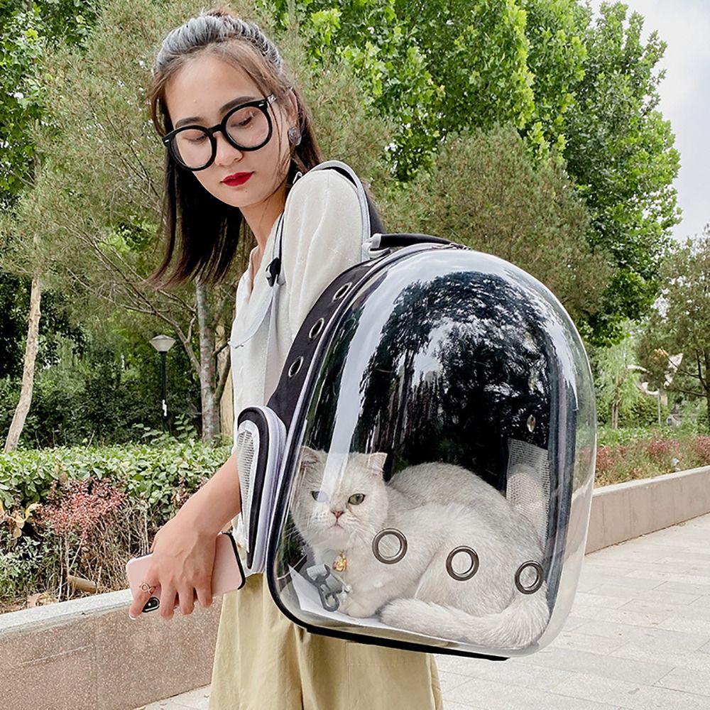 1Pcs Portable Cat Carrying Bags Transport Carrier Space Capsule Bag Puppy Dog Backpack  Pet Supply