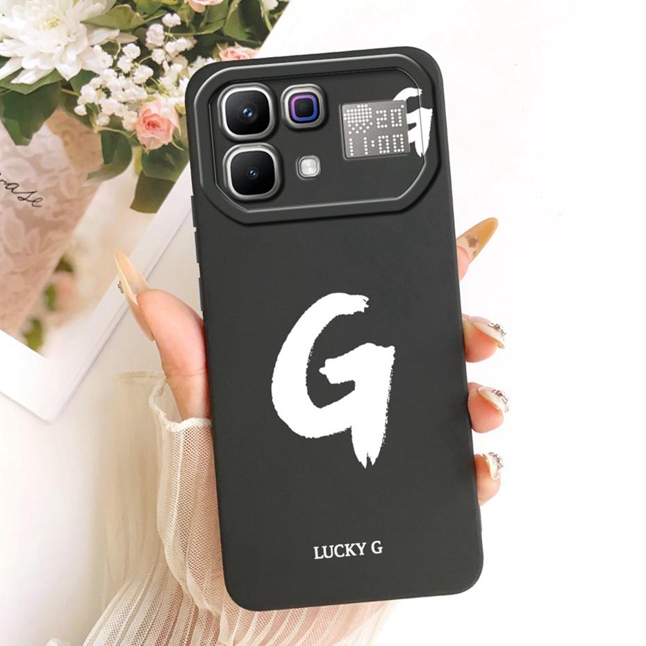 New Fashion Letter Phone Case For Infinix Note 60 Pro X6878 X6879 Soft Silicone Cases For Infinix Note 60 5G Note60 Pro Bumpers