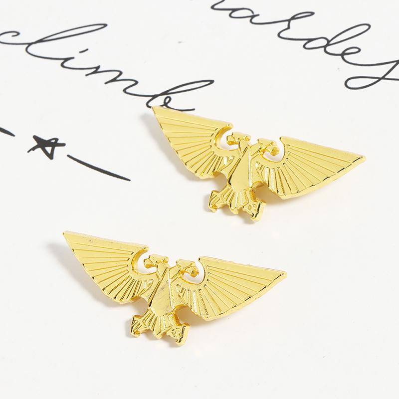1 Peça Insígnia Águia de Duas Cabeças do Império Broche Pin Águila Imperial
