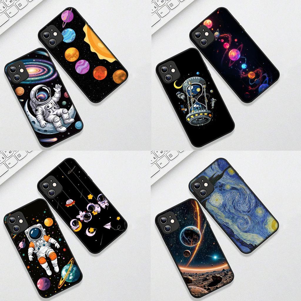 for Huawei P30 P20 Mate 20 Pro Lite Y7 Y6P Y7A 2019 Nova 5T 3I Phone Case Universe Galaxy Starry Night Sky Astronaut Rockets