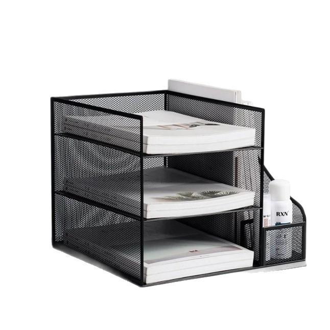 Desktop File Holder & Storage Box A4 Document Rack