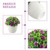Outdoor Pot Plant Indoor Decor Garden Lifelike Desk Table Potted Pot Plant
