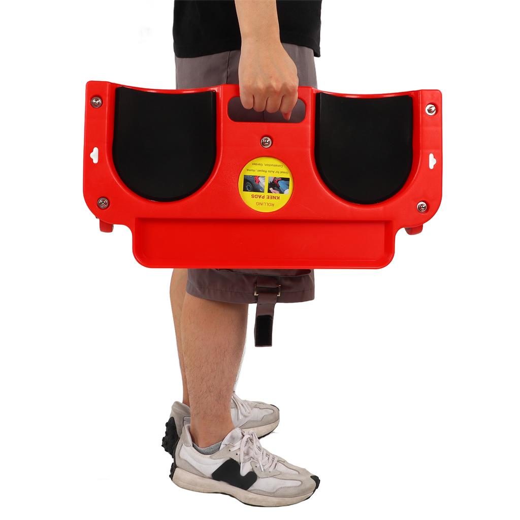 Rolling Knee Dolly Comfortable Rolling Wheeled Knee Pads 250lbs Load Multifunctional for Painting Flooring Car Repairing