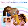 2PCS Kids Video Walkie Talkies USB Charging Indoor and Outdoor High Definition Intercom Children's Toys Birthday Gifts Ages 3-12