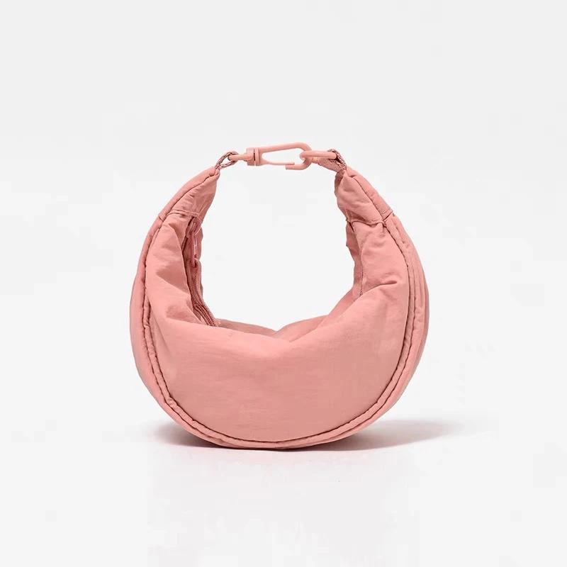 Japanese Crossbody Adjustable Shoulder Bag,Nyl Sports Storage Women Sling Bag,Lightweight Cluth Bag,Unisex Dumpling Purse