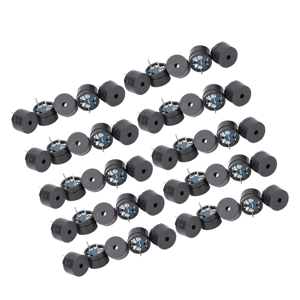 50 Pcs Passive Buzzer Electromagnetic Type 16ohm AC 2KHz 3V 5V 9V 12V Buzzer