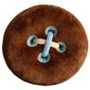 Retro Button Cushion Pillow - Decorative Sofa & Bed Backrest, Home Ornament & New Year Gift