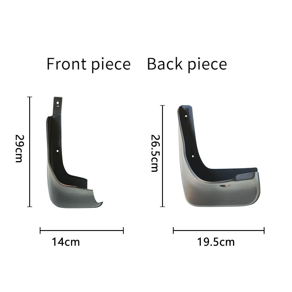 Pro Toyota Corolla Auris E140 E150 2007~2013 Blatníky na auto Ochrana kol Lapače nečistot Kryty Díly Vnější příslušenství