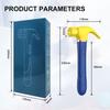 4IN1 Hammer Shape Thrusting Vibrators G Spot Clit Sucker Clitoris Stimulation Anal Nipple Masturbation Adult Sex Toys for Couple