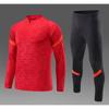Kids Adult Soccer Uniform Set Long Sleeve Training Match Jersey Kit Sportswear