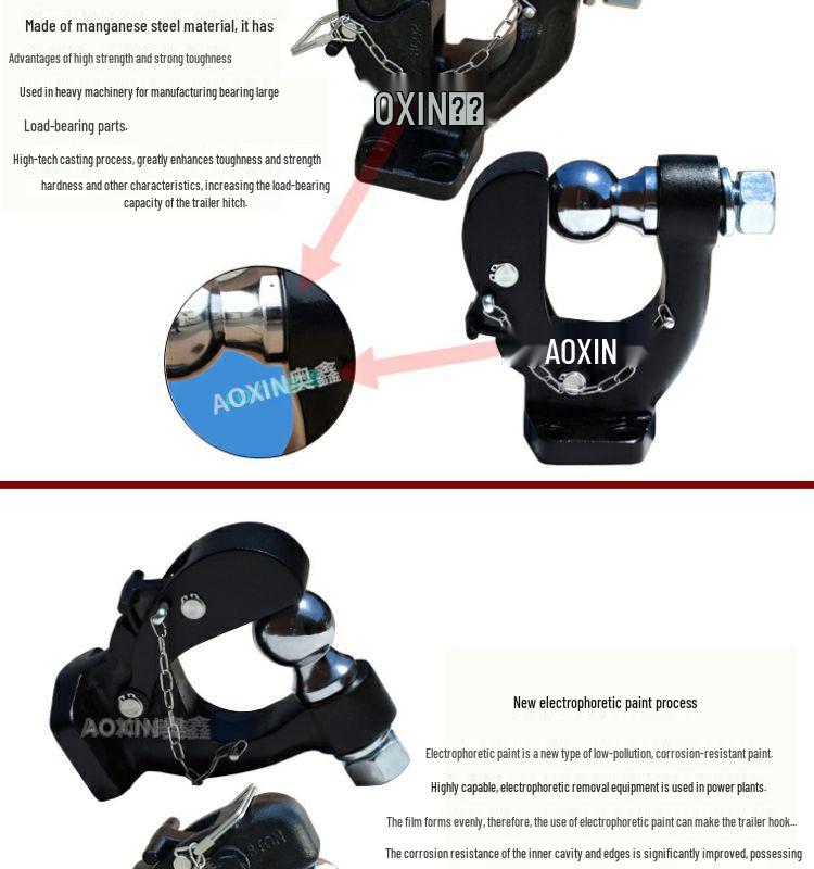 Tow Hook for 2020-2024 Haval H9: Great Wall 2nd Gen, 157 Model Rogue Tiger