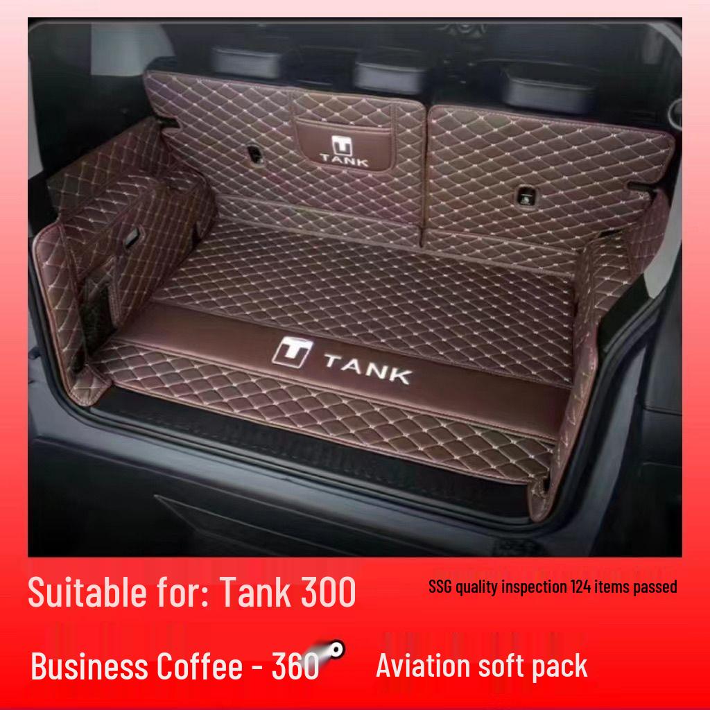 Tank 300 Full Coverage Trunk Mat: Custom Mat for Great Wall Wey Model.