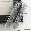 Round Stud Nail Art Accessories Punk Style Nail Beads and Rivets Hot Nail Metal  DIY Manicure