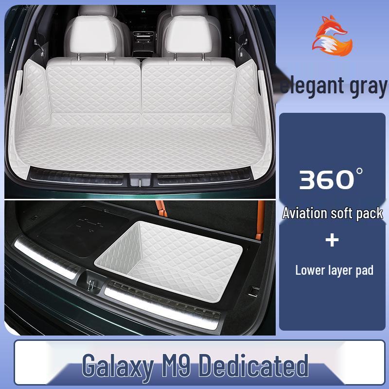 Geely Galaxy M9 Trunk Mat - Full Coverage Tailgate Mat & Car Interior Decoration Accessory