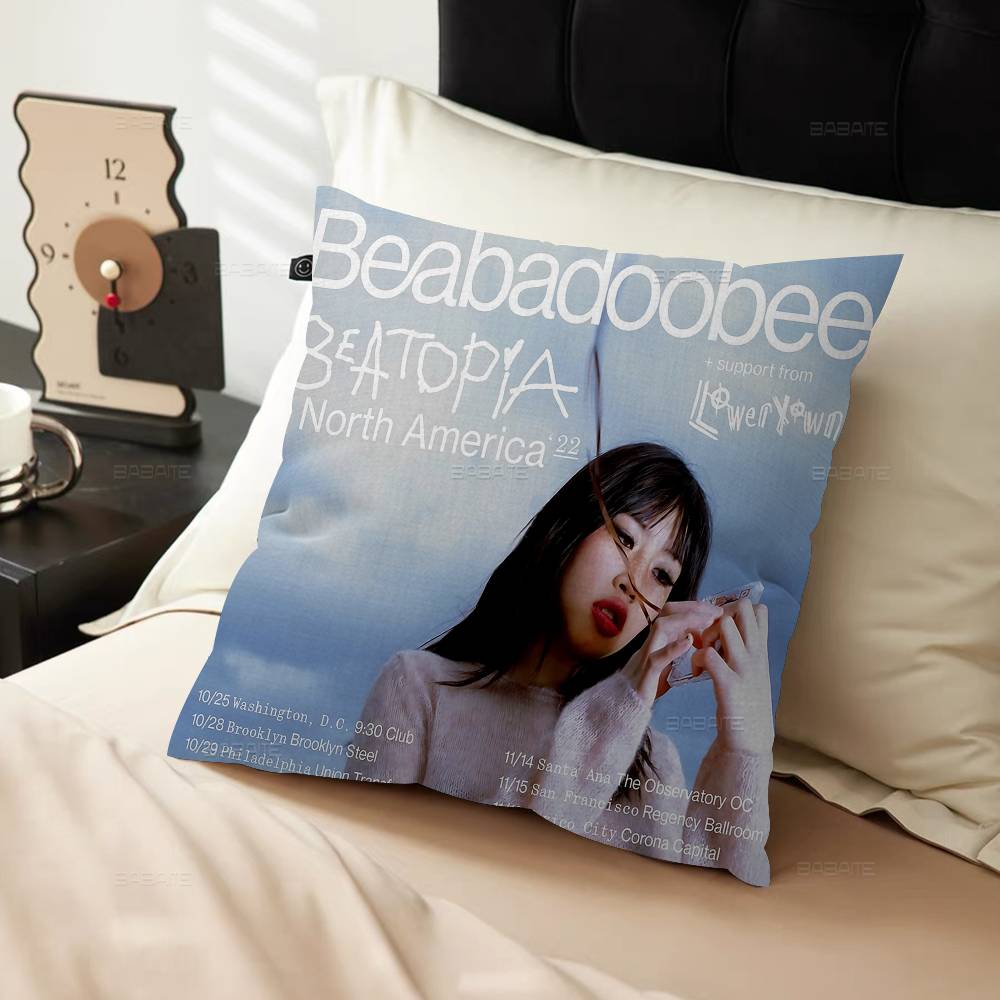 Singer BBeabadoobees Pillow Cover for Bedroom Room and Living Room Sofa Decorative Cushion Cover