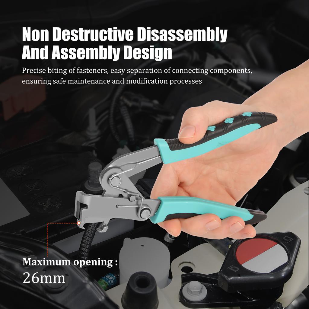 Car Clip Pliers and Pry Bar Tool Automotive Snap Pliers Multifunctional Clip Removal Tool Car Door Panel Dashboard Repair Kit