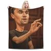 Charlie Kirk These Are So Unserious Flannel Blanket Adults Girls Cozy Throw Blanket Winter Living Room Bedspread Sofa Bed Cover