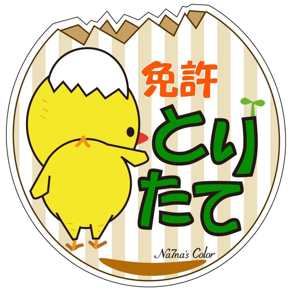 

Na7na s Color Car Magnet Sticker License Beginner Mark Resistant UV Protection 5.8 inches (14.8 cm) Width 14.8 x Length бежевый