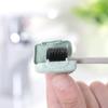 4PCS Household Bathroom Portable Solid Color Travel Toothbrush Cover Wash Brush Cap Case Box Home Accessories Small Tool Supply