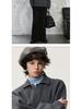 Men's Slim Fit Lapel Polo Knit Sweater - Long Sleeve, Trendy Korean Style for Autumn and Winter