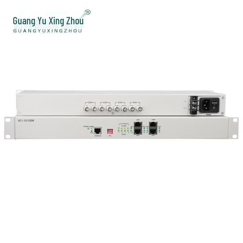 GY-4E1-10/100M 4E1 to Ethernet Protocol Converter