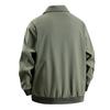 Bomber Jacket Spring and Autumn New Lapel Loose Solid Color Casual Workwear Versatile Jacket