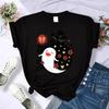 Y2k Female Genshin Impact T Shirt Kawaii Hu Tao Graphic Tees Xiao Kaedehara Kazuha Tshirt 90S Tops Harajuku Tshirt Women