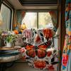 Monarch Butterfly Floral Blanket Personalized Name Soft Comfortable Stylish Blanket Car Blanket Perfect For Travel Camping Outdoor Home Suitable For