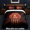 Kenworth Design Bed Bedding Set 1 Duvet Cover + 2 Pillowcases Soft Breathable Household Bed Linens