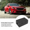 Powerful Car Blade Fuse Holder Relay Socket Black Box 18 Way Blade Fuse Holder Car Automotive urance For Automotive Marine