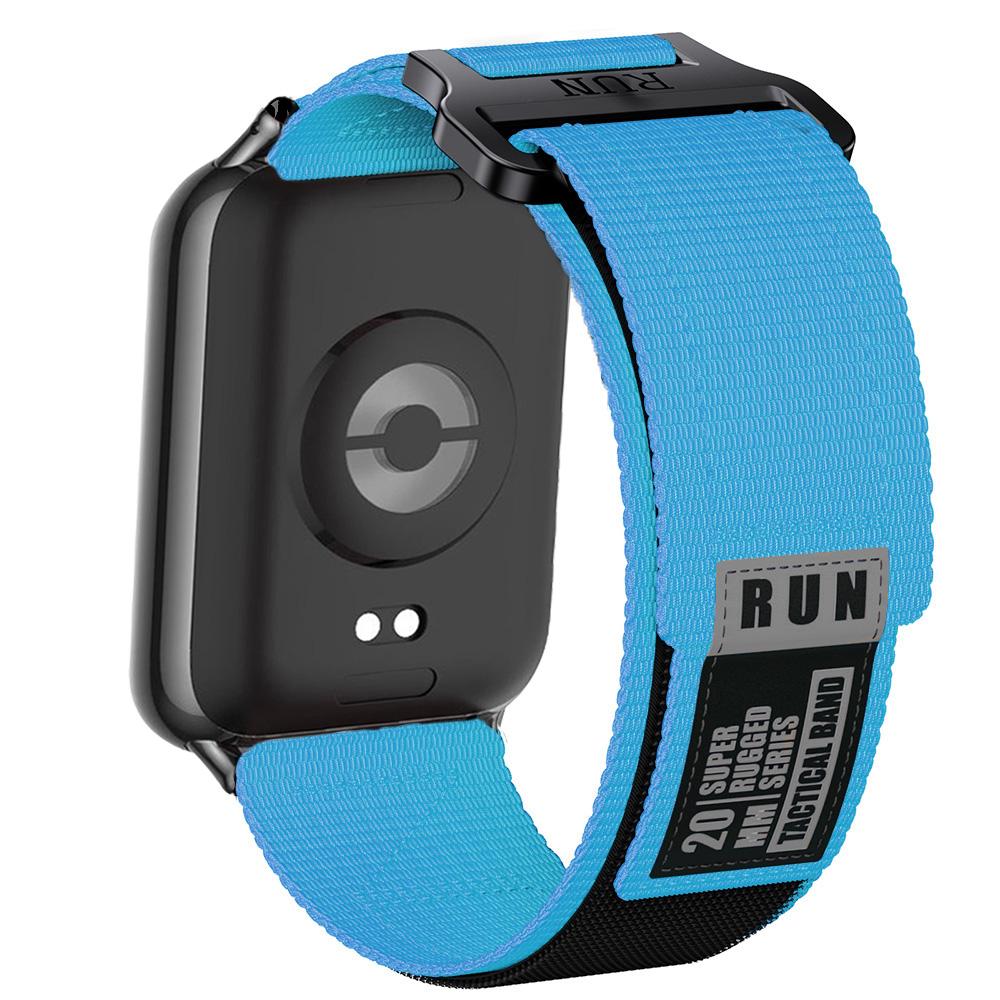 Prodyšný pásek pro Xiaomi Redmi Watch 4/5 Nylonová smyčka Vyměnitelný náramek Pásek pro chytré hodinky Mi Band 9/8 Pro Sportovní pásek