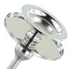 Luxury European Style Candlestick Detachable Nordic Glass Candle Stand  Birthday Party