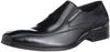 Sarabande Slip-On Cow Leather Dress Shoes/7762 Men's Black, Size 41 (25.5cm)