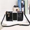 New Summer Women's Crossbody Bag Wide Bottom Underarm Fashion Bag Large Capacity Mobile Phone Change Bag